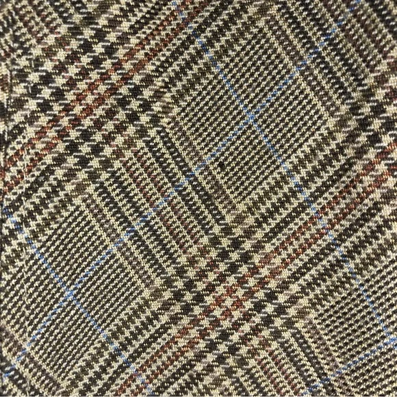 East 5th Vintage Brown Plaid Midi Skirt Size 6 - Picture 3 of 10